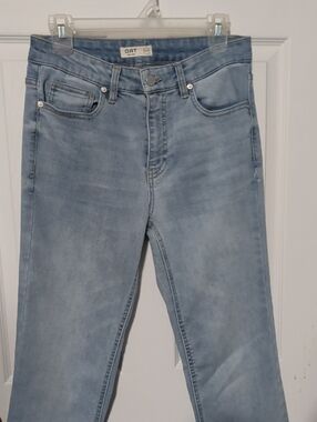Oat New York Light Blue Straight Leg Jeans